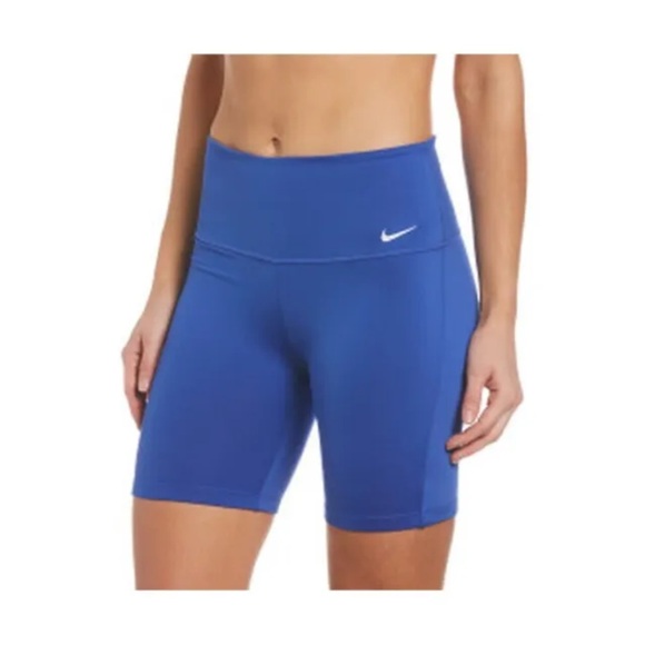 Nike Pants - NWT NIKE Performance Women's 6" SWIM SHORTS sz S blue